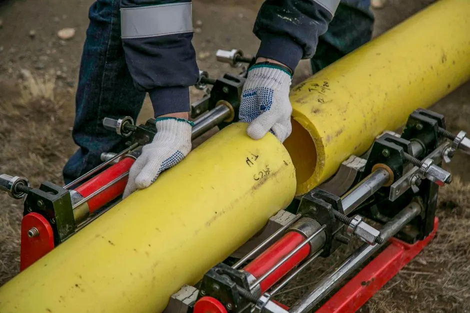 Technician reviewing a repair plan